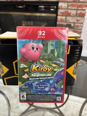 Kirby and the Forgotten Land + Star Crossed World Nintendo Switch 2 New Sealed
